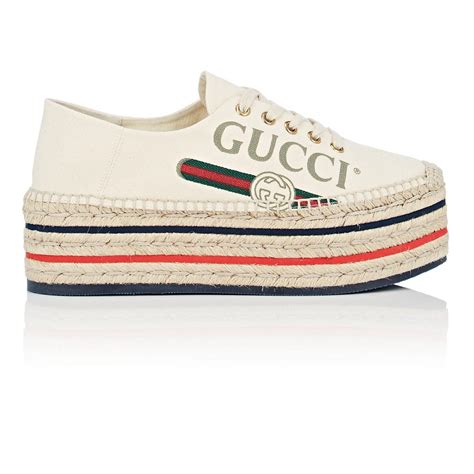 gucci espadrille sneakers|Gucci espadrilles platform.